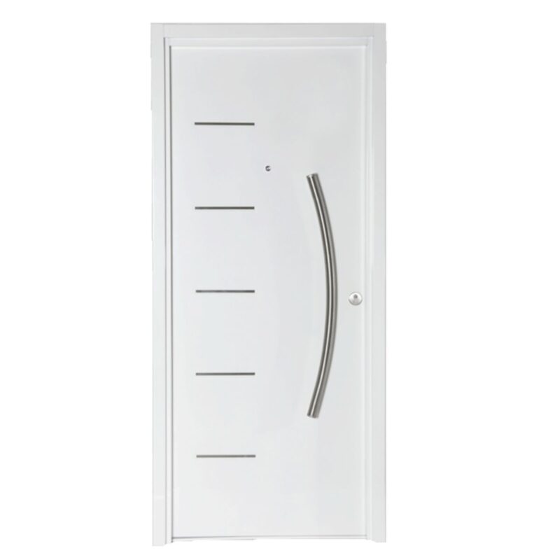 Puerta Multianclaje de Seguridad Blanca Electrocincada 0,80 x 2,00
